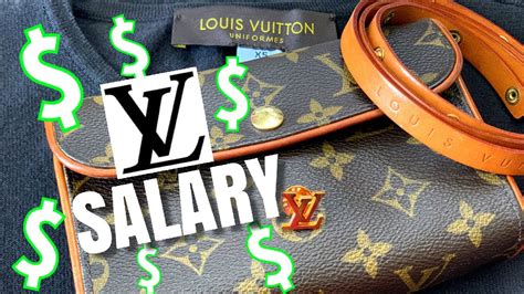 louis vuitton hourly pay|louis vuitton pay monthly.